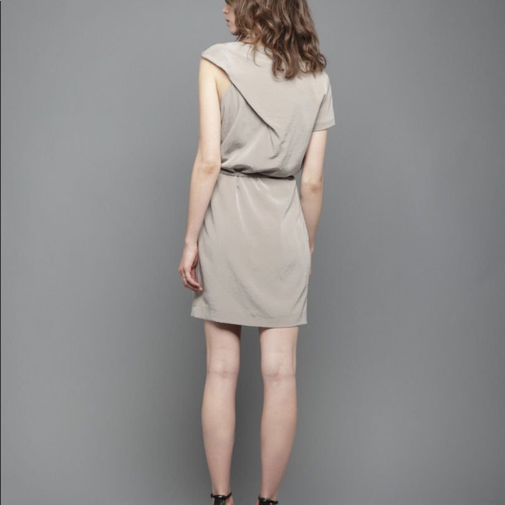 NWOT Carven Draped Asymmetrical Dress